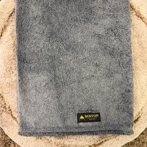 Burton Women's Cora Neck Warmer - Grey - High Pile Fleece Gaiter